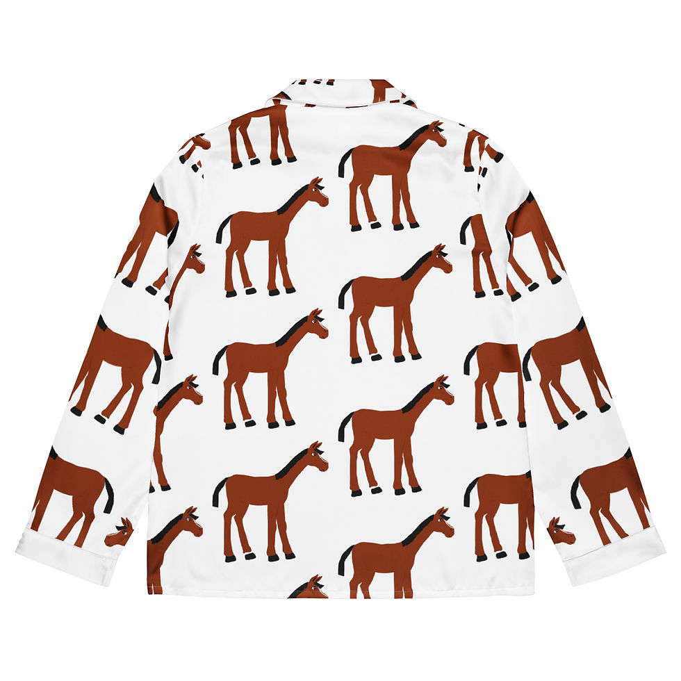 Thumbnail: Women’s long sleeve pajama top  LITTLE ELOISE 