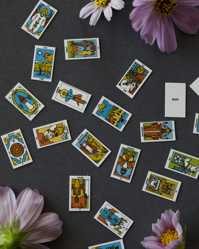 Tiny Tarot- Mini Major Arcana | Art & Such Evan