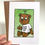Thumbnail: Bearly Sane Greeting Card