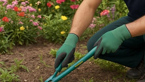 La importancia de escardar los parterres en agosto