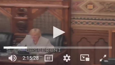 ➡️ 29 luglio 2024📌 Intervento di Enrico Carattoni durante le istanze d'arengo