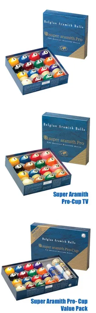 Thumbnail: Super Aramith Pro Cup TV set