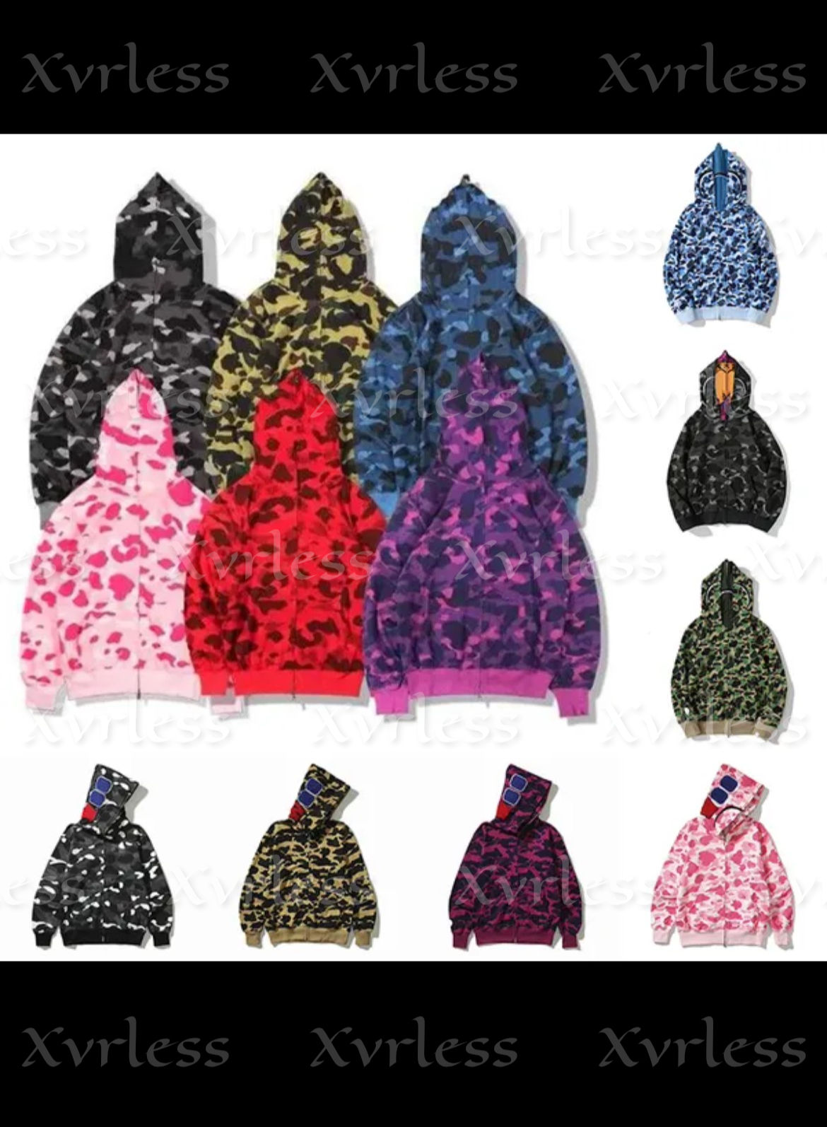 Men/Women Designer DAPE Zip Up Jacket Hoodie ONLY