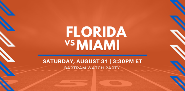 Florida vs. Miami Official Watch Party - Bartram
