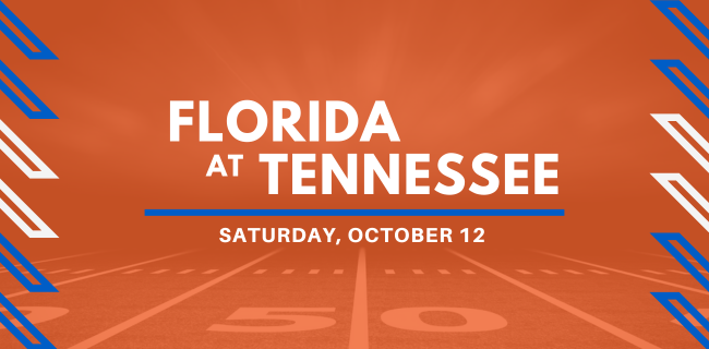 Florida at Tennessee Official Watch Party - Bartram
