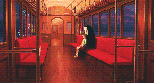 spirited away carriage.gif