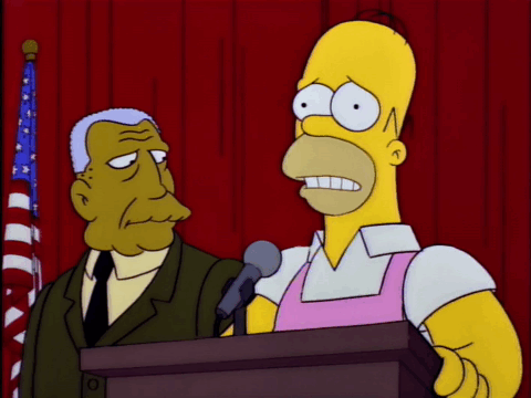 simpsons you maniacs.gif