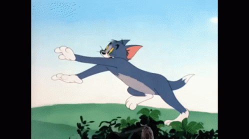 squash and stretch tom and jerry 1.gif