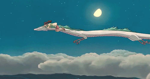 spirited away dragon.gif