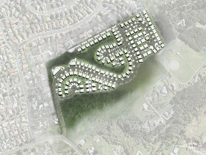 Urban Form Design, Crestview Rise Master Plan, Settlement Road, Papakura, urban design auckland, urban design new zealand, architecture auckland, architecture new zealand, master plan auckland, master plan new zealand, urban designer auckland, urban designer new zealand, planner auckland, planner new zealand, jimmy zhuang, johnson tong, urban form design, terraced houses, land development