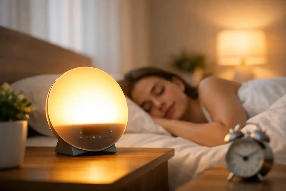 Sunrise alarm clock