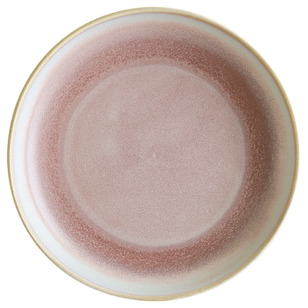 Turgla Pink Pott Bowl Round Porcelain Bowl in Pink, 54 oz.