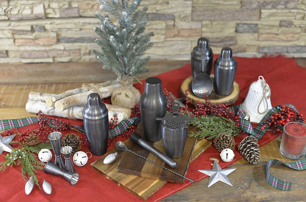 Thumbnail: Tablecraft Premium Acid-Etch 2-Piece Cocktail Shaker, 20 oz. (Special Order)