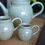 Thumbnail: Costa Nova Alentejo Turquoise Stoneware Creamer, 5 oz. (Special Order)