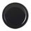 Thumbnail: Revol Solid Glossy Black Ceramic Gourmet Plate, 24.75 oz.