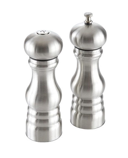 American Metalcraft Stainless Steel Salt & Pepper Set (Special Order)
