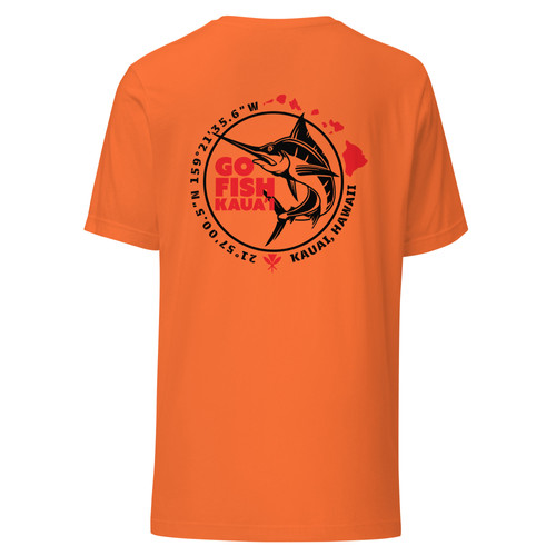 Go Fish Kauai Logo Unisex t-shirt | Go Fish Kauai