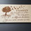 Thumbnail: Family Quote Mini Sign Engraved on Light finished Wood