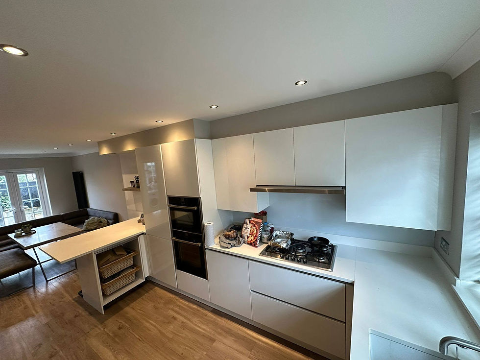 Kitchen re decoration Ribble Valley