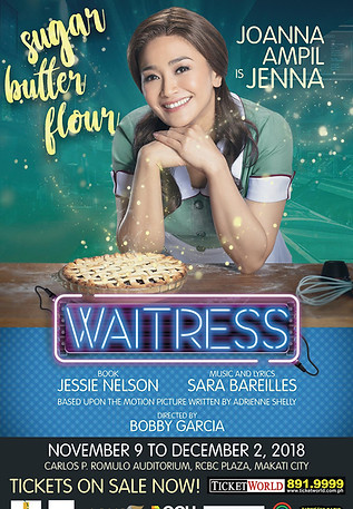 WAITRESS MUSICAL JOANNA AMPIL  JENNA WEST END MANILA