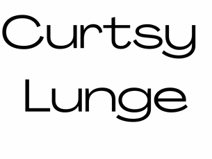 Curtsy Lunge