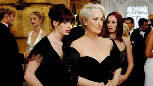 A scene from The Devil Wears Prada