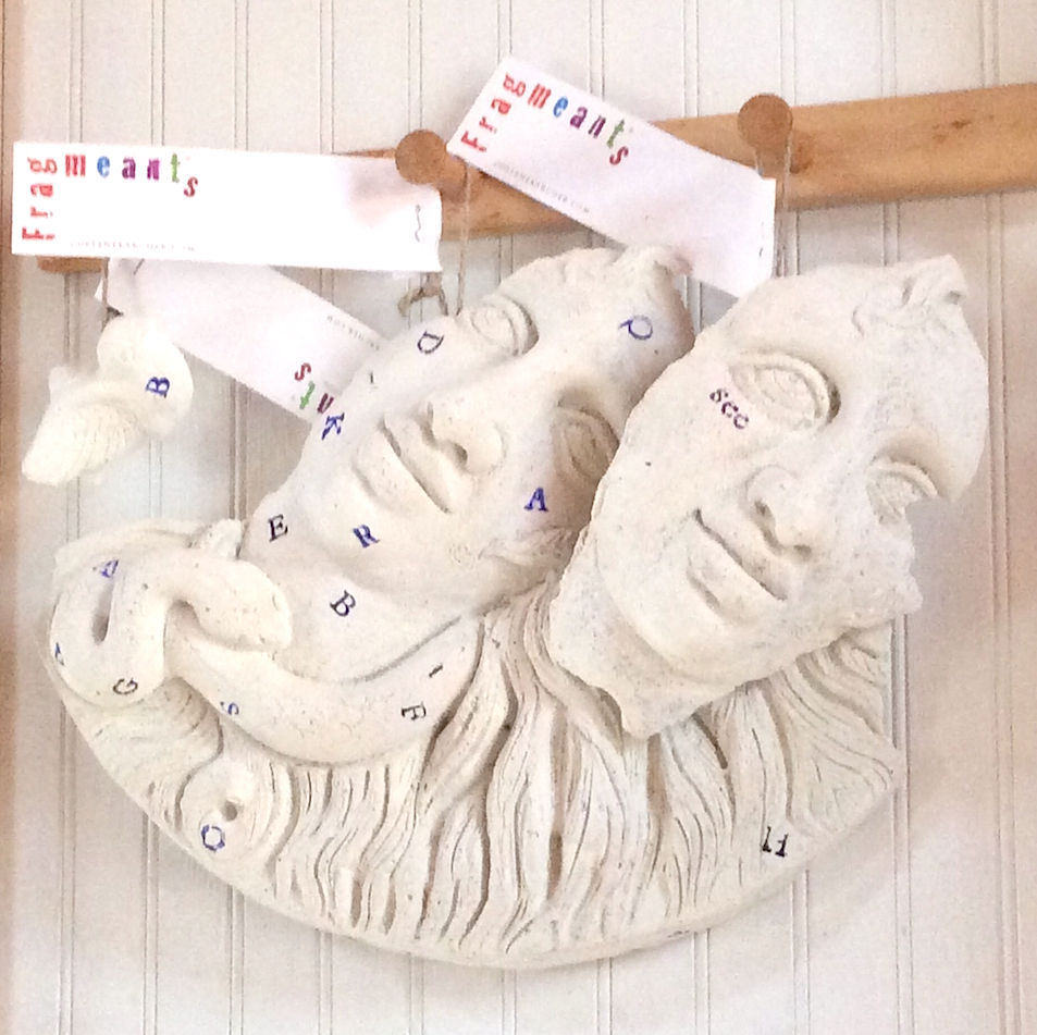 Thumbnail: FragMEANTS "See" concrete wall sculpture