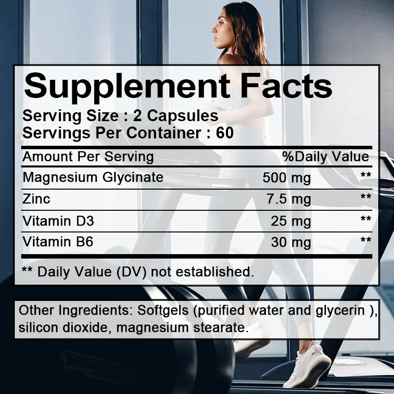 Thumbnail: Magnesium Glycinate + Zinc: Premium Deep Sleep & Muscle Recovery Complex