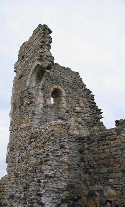 Ruins of a Norman castle