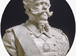 King Vittorio Emanuele II, by Emilio Marsali