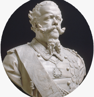King Vittorio Emanuele II, by Emilio Marsali