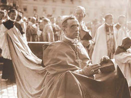 Archbishop Pacelli at Bamberg, Germany, 1924