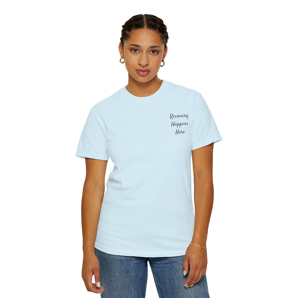Thumbnail: TN-ARR “Recovery Happens Here” Garment-Dyed T-Shirt