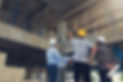 Construction concept of Engineer and Architect working at Construction Site with blue prin
