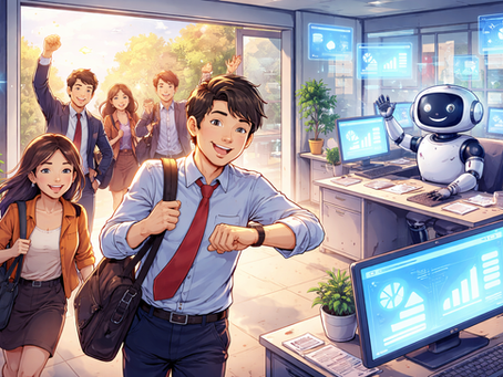 AI時代の特効薬！全員1時間早く帰ろう！