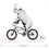 Thumbnail: biking rhino sticker