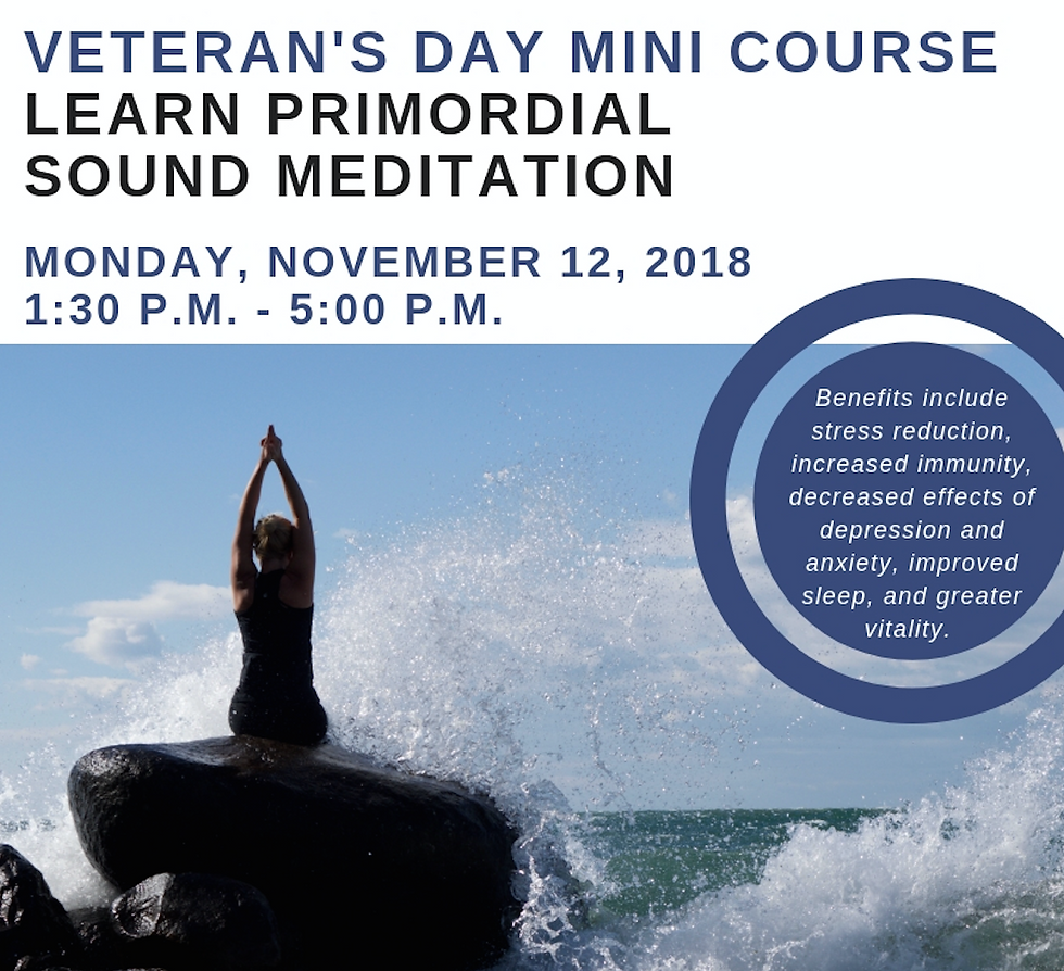 Primordial Sound Meditation Mini-Course