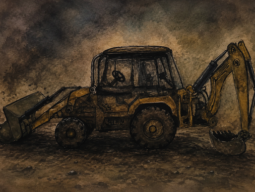 An old Excavator