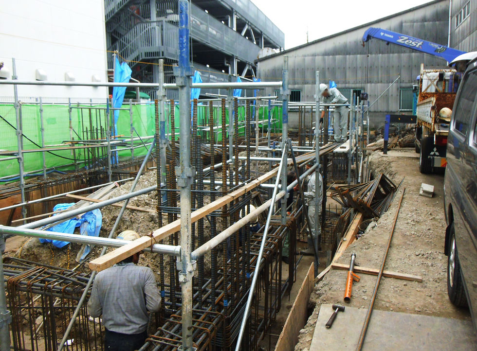 キュード上小田井 基礎工事2