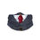 Thumbnail: Gentleman Suit Bib (Grey)