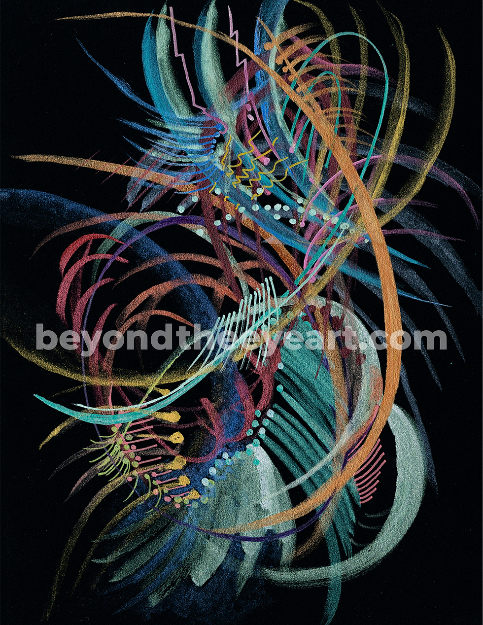 Grass Dance Spirit: The first in the series, born from an intuitive observation that opened a door to memory and healing.