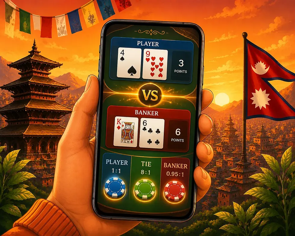 How to Play Baccarat Online in Nepal: Free Demo vs Real Money Guide