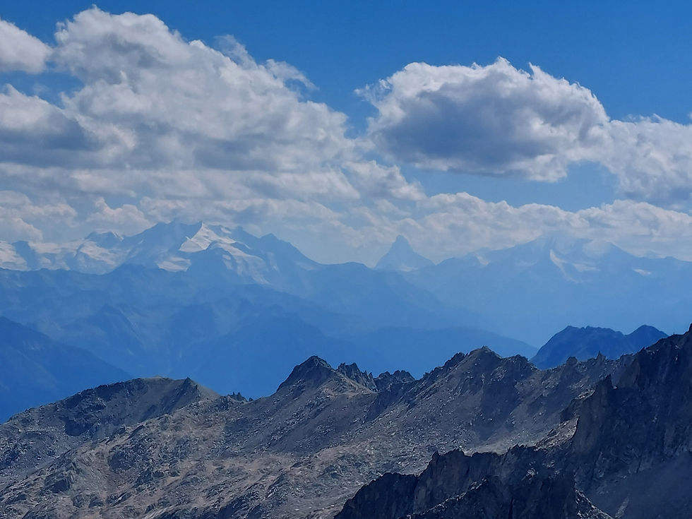 Verstürzte Kluft am Galmihorn