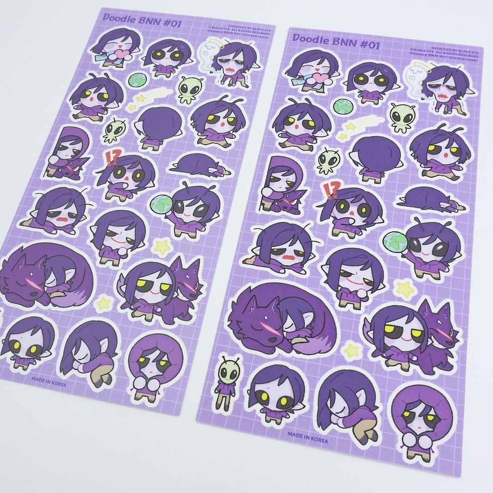 Thumbnail: OC Doodle Style Sticker Sheets