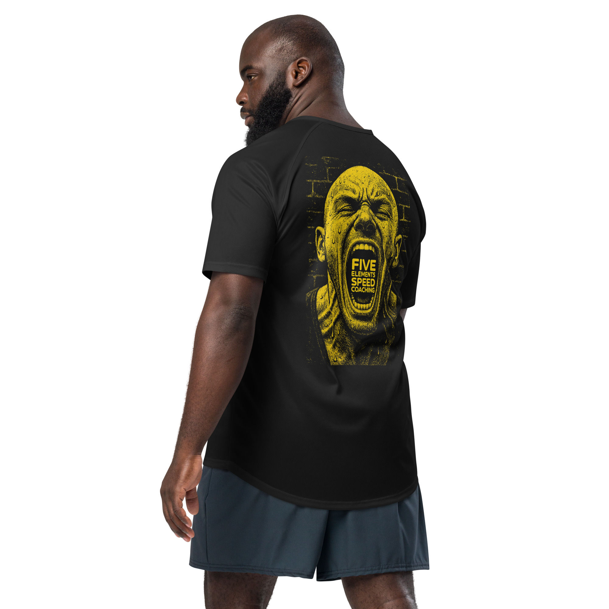 Strong Man 5ESC Unisex sports jersey