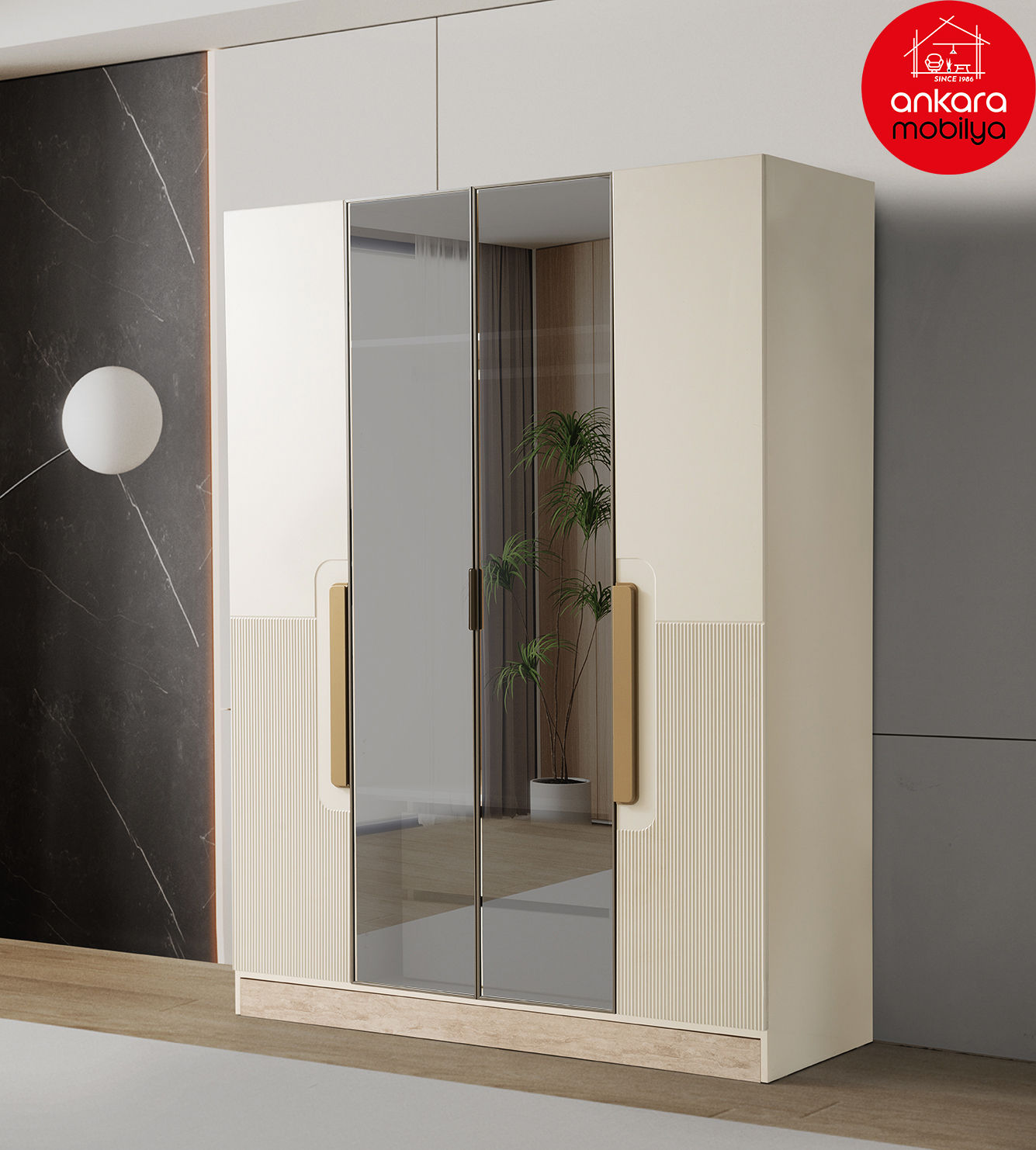 4 Kapılı Gardırop Z2002