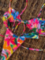 Tropical printed bottoms