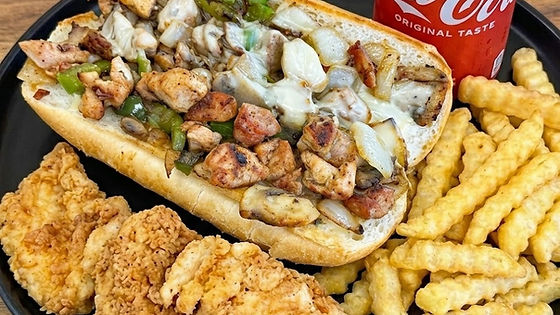 Chicken Philly & 3 Tenders Combo