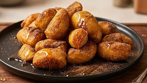 Honey Cinnamon Donut Holes