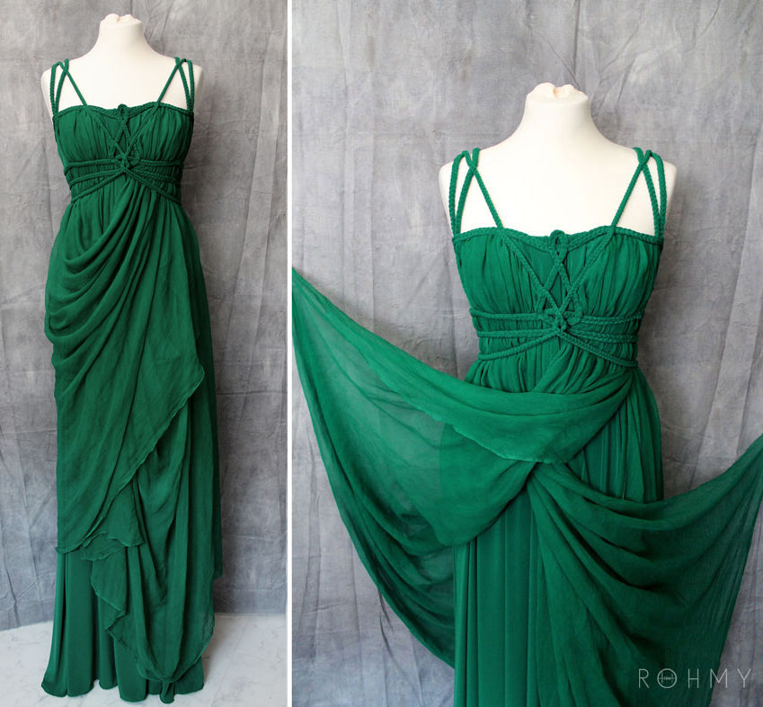 Custommade gown by ROHMY